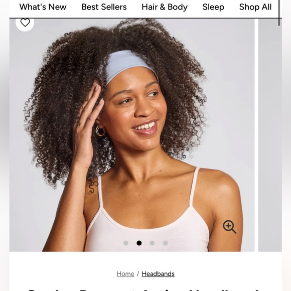 Kitsch 3pc Active Headband Set in Lavender, Mint & Navy (NWoT) - Picture 3 of 6